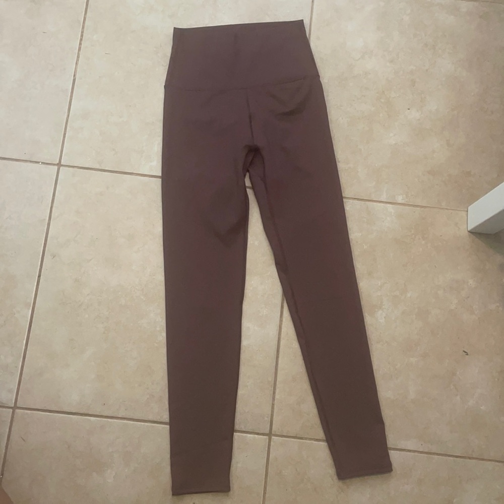 Brown workout leggings